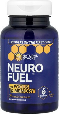 Natural Stacks, Neuro Fuel™, 75 vegane Kapseln