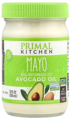 Primal Kitchen, Mayo with Avocado Oil, Mayonnaise mit Avocadoöl, 355 ml (12 fl. oz.)