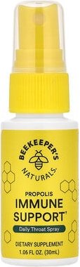 Beekeeper's Naturals, Propolis Immune Support, Propolis-Immununterstützung, tägliches Rachenspray, 30 ml (1,06 fl. oz.)