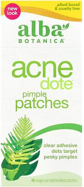 Thumbnail - Alba Botanica, Acne Dote® Pickelpflaster, 40 Hydrokolloidpflaster zur einmaligen Anwendung