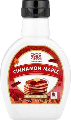 ChocZero, Cinnamon Maple Syrup, Zimt-Ahorn-Sirup, 300 g (10,5 oz.)
