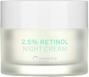 Cosmedica Skincare, 2,5% Retinol-Nachtcreme, Oberflächenerneuerung über Nacht, 50 g (1,76 oz.)