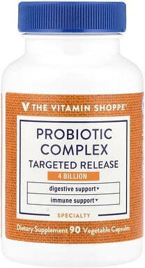 Thumbnail - The Vitamin Shoppe, Probiotic Complex, Probiotika-Komplex, 4 Milliarden, 90 pflanzliche Kapseln