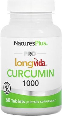Thumbnail - NaturesPlus, Pro Longvida Curcumin 1000, Kurkumin, 1.000 mg, 60 Tabletten