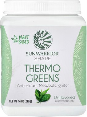 Sunwarrior, Shape, Thermo Greens™, geschmacksneutral, 210 g (7,4 oz.)