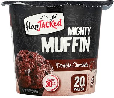 FlapJacked, Mighty Muffin, doppelte Schokolade, 55 g (1,94 oz.)