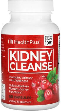 Health Plus, Nierenreinigung, 60 Kapseln