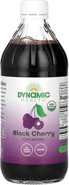 Thumbnail - Dynamic Health, Black Cherry Concentrate, Schwarzkirschkonzentrat, Glas, 473 ml (16 fl. oz.)