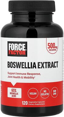 Force Factor, Boswellia-Extrakt, 500 mg, 120 pflanzliche Kapseln