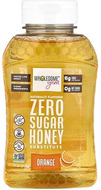 Wholesome Yum, Zero Sugar Honey Substitute, Honigersatz ohne Zucker, Orange, 312 g (11 oz.)