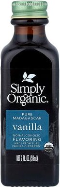 Thumbnail - Simply Organic, Madagascar-Vanille, alkoholfreie Aromen, eigener Anbau, 2 fl oz (59 ml)