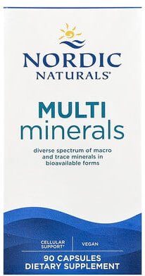 Nordic Naturals, Multimineralien, 90 Kapseln