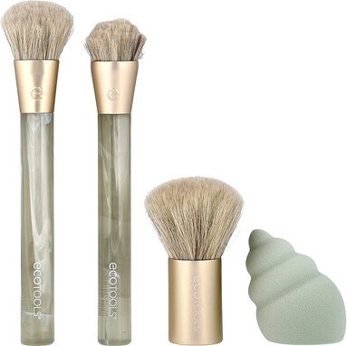 EcoTools, Sea Gems Face Set, Gesichtspflege-Set, 4 Stück