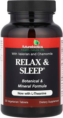 Thumbnail - Futurebiotics, Relax & Sleep®, 120 pflanzliche Tabletten
