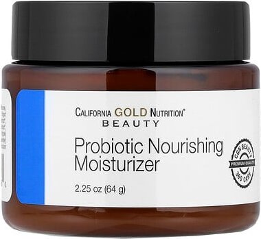 California Gold Nutrition, Beauty, Probiotic Nourishing Moisturizer, probiotische nährende Feuchtigkeitspflege, 64 g (2,...