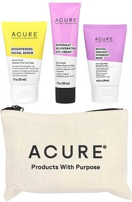 ACURE, iHerb Exclusive, Beauty-Set, 4 Hautpflege-Produkte