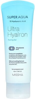 Missha, Super Aqua, Ultra Hyalron Peeling-Gel, 100 ml (3,38 fl. oz.)