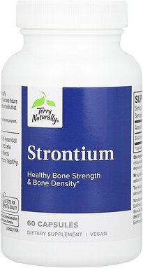 Terry Naturally, Strontium, 60 Kapseln (340 mg pro Kapsel)