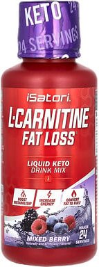 Thumbnail - Isatori, L-Carnitine, L-Carnitin, gemischte Beeren, 360 ml (12 fl. oz.)