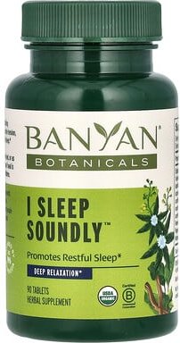 Banyan Botanicals, Ich schlafe gut, 90 Tabletten