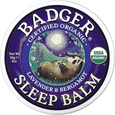 Badger, Bio-Schlafbalsam, Lavendel und Bergamotte, 56 g (2 oz.)