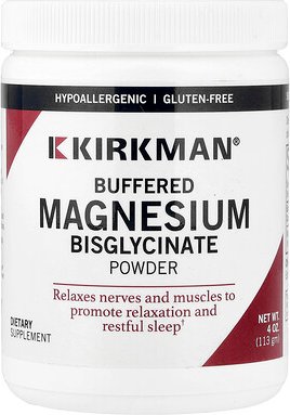 Kirkman Labs, Gepuffertes Magnesiumbisglycinatpulver, 113 g (4 oz.)