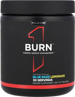 Rule One Proteins, Burn™, Thermo Weight Management, Blue-Razz-Limonade, 210 g (7,41 oz.)