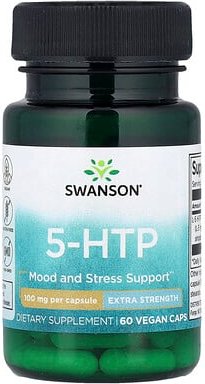 Thumbnail - Swanson, 5-HTP, 100 mg, 60 vegane Kapseln