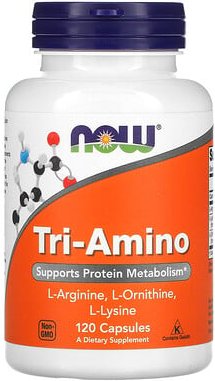 NOW Foods, Tri-Amino, 120 Kapseln