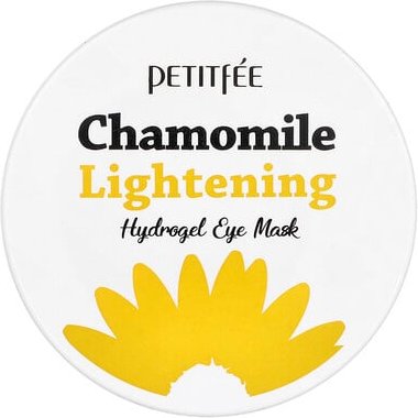Petitfee, Chamomile Lightening Hydrogel Eye Mask, aufhellende Hydrogel-Augenmaske mit Kamille, 60 Pads, 84 g (2,96 oz.)
