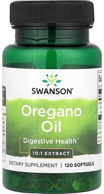Swanson, Oreganoöl, 120 Weichkapseln (150 mg pro Weichkapsel)