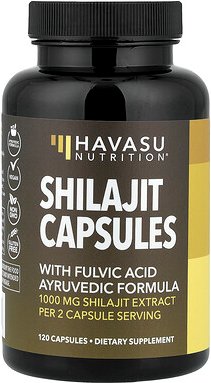 Havasu Nutrition, Shilajit, Ergänzungsmittel mit Shilajit, 120 Kapseln