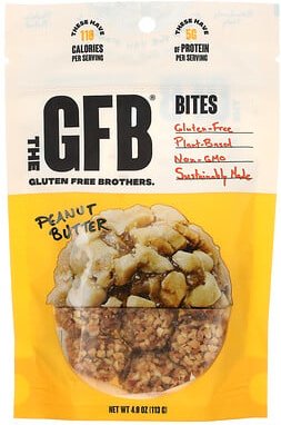 The GFB, Glutenfreie Bites, Erdnussbutter, 113 g (4 oz.)
