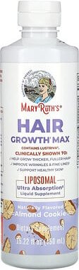 MaryRuth's, Hair Growth Max, liposomal, Mandelkeks, 450 ml (15,22 fl. oz.)