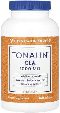 The Vitamin Shoppe, Tonalin® CLA, 1.000 mg, 180 Weichkapseln
