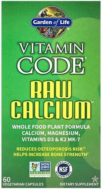 Garden of Life, Vitamin Code®, RAW Calcium™, 60 pflanzliche Kapseln