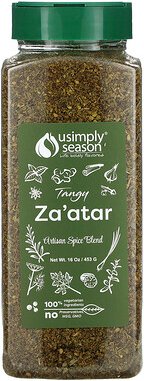 USimplySeason, Artisan Spice Blend, handwerkliches Gewürzmischung, Tangy Za'atar, 453 g (16 oz.)
