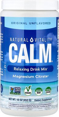 Natural Vitality, CALM®, Relaxing Drink Mix, entspannende Trinkmischung, geschmacksneutral, 453 g (16 oz.)