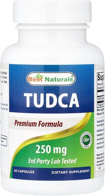 Best Naturals, TUDCA, 250 mg, 60 Kapseln