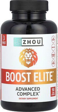Zhou Nutrition, Boost Elite™, 90 pflanzliche Kapseln