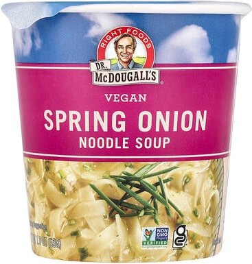 Dr. McDougall's, Vegane Frühlingszwiebel-Nudelsuppe, 53 g (1,9 oz.)