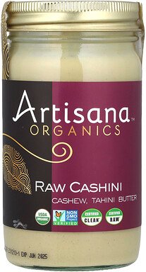 Artisana, Organics, Raw Cashini, rohes Cashew, Cashew, Tahini-Butter, 397 g (14 oz.)