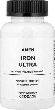 Codeage, Amen, Iron Ultra, 60 pflanzliche Kapseln