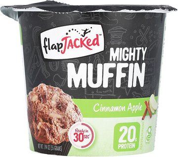 FlapJacked, Mighty Muffin, Zimt-Apfel, 55 g (1,94 oz.)