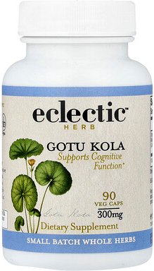 Eclectic Herb, Freeze Dried, Gotu Kola, 90 pflanzliche Kapseln (300 mg pro Kapsel)