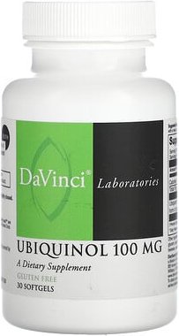 Thumbnail - DaVinci Laboratories, Ubichinol, 100 mg, 30 Weichkapseln