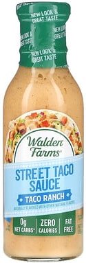 Thumbnail - Walden Farms, Street Taco Sauce, Taco Ranch, 355 ml (12 fl. oz.)