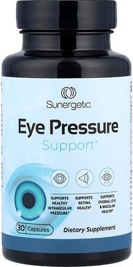 Sunergetic, Eye Pressure Support, Unterstützung des Augendrucks, 30 Kapseln