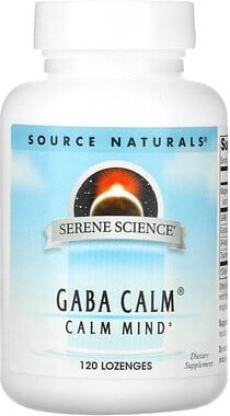 Source Naturals, Serene Science®, GABA Calm®, für Gelassenheit, 120 Lutschtabletten