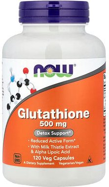NOW Foods, Glutathion, 120 pflanzliche Kapseln